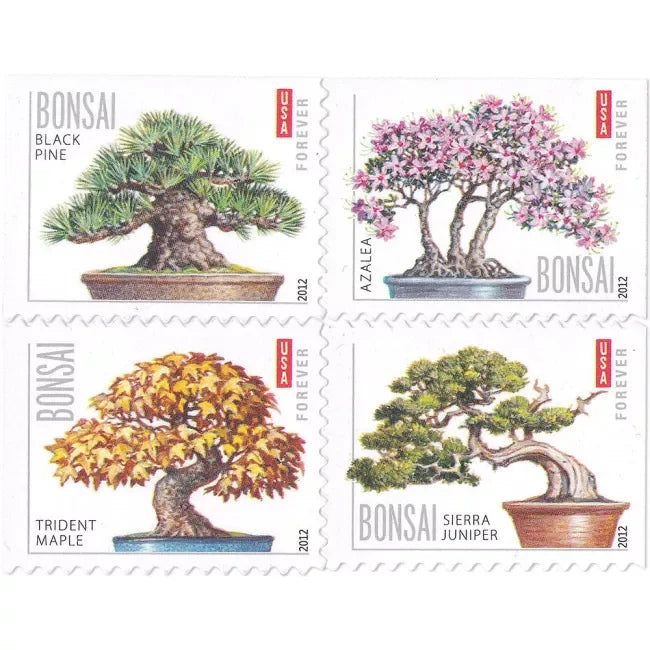 (2012) USPS Bonsai First Class Forever Postage Stamps