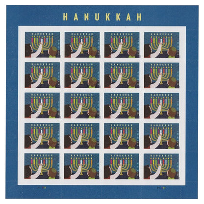 (2020) USPS Hanukkah Forever Postage Stamps