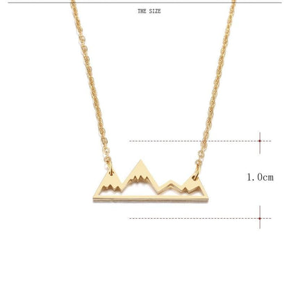 Faith Can Move Mountains Necklace Exquisite Necklace