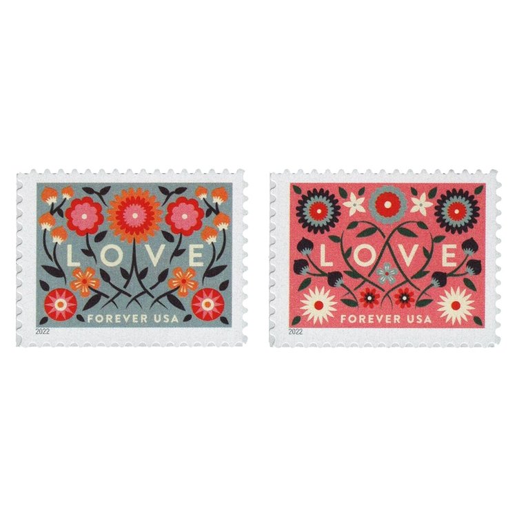(2022) USPS Love 2022 Stamps