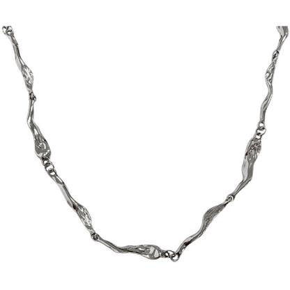 INS Hip Hop Simple Short Temperament Clavicle Chain