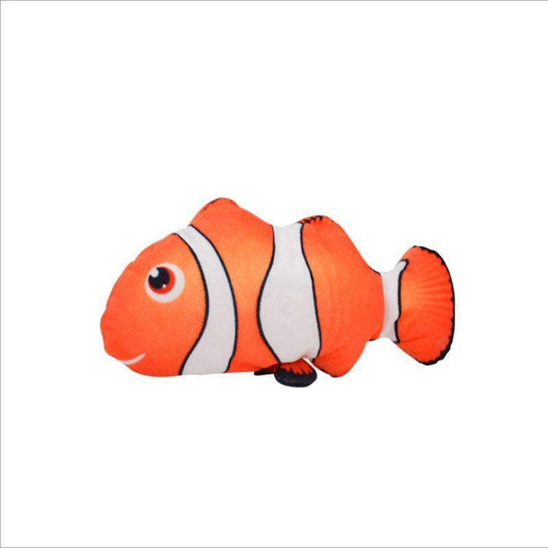 Cat Toy USB Simulation Fish Pet Cat Plush Electric Fish Toys