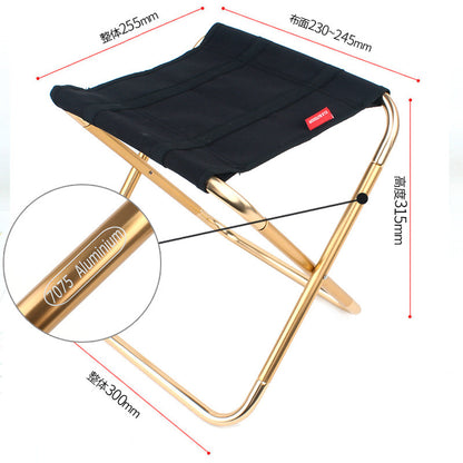 Folding Stool Outdoor Portable Barbecue Fishing Folding Chair