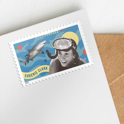 2022 USPS Eugenie Clark Postage Stamps