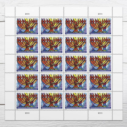 2022 USPS Hanukkah Postage Stamps