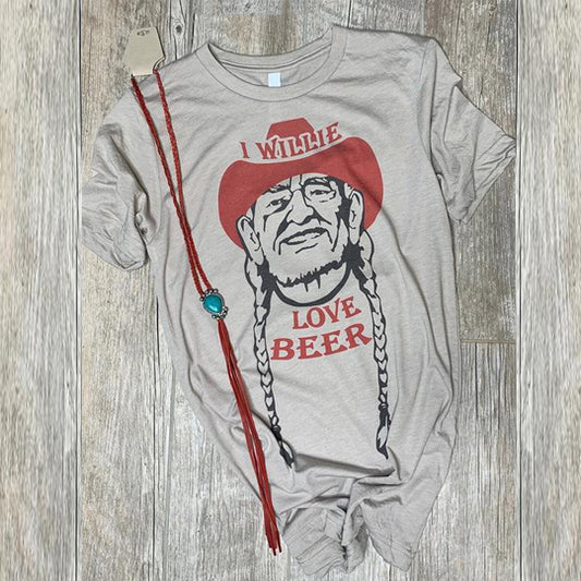 I Willie Love Beer Tee