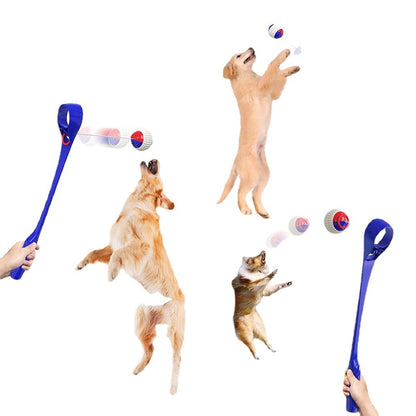 Dog Outdoor Toys Dog Food Ball Molars Tug of War Rope Ball Toys