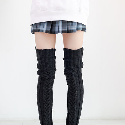 Women's Warm Stockings Thigh-High Socks