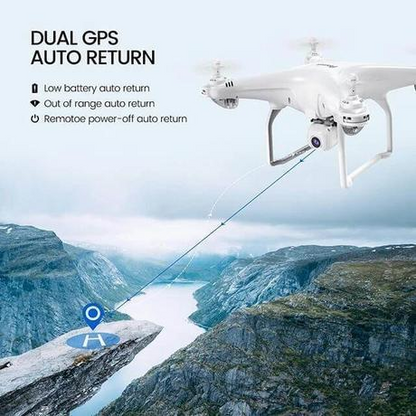 Latest 4K Camera Rotation Waterproof Professional RC Drone