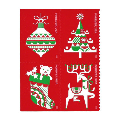 (2020) USPS Holiday Delights Forever Stamps