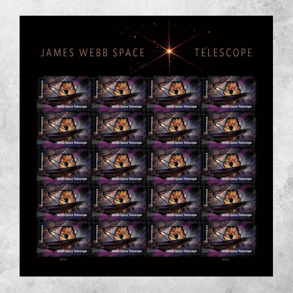 2022 USPS James Webb Space Telescope Stamps