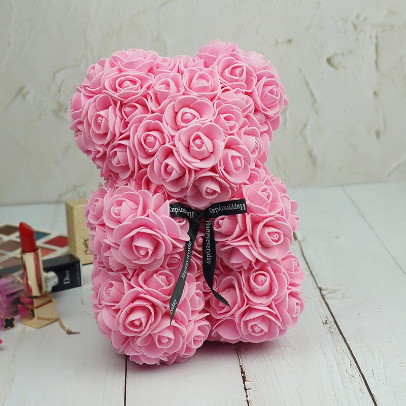 Rose Teddy Bear Stuffed Animals Teddy Bear(Small Size)