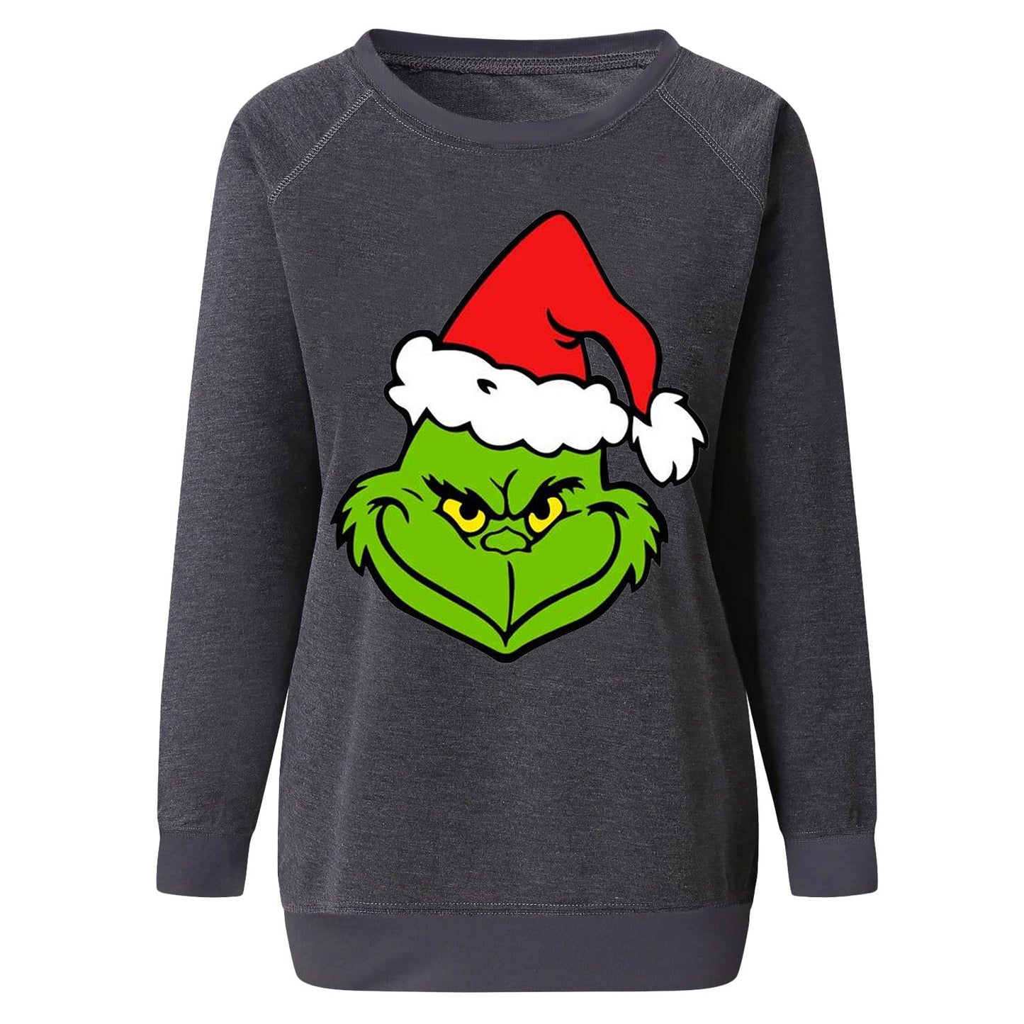 Women's Casual Grinch Christmas Sweatshirts