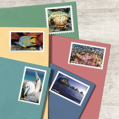 2022 US National Marine Sanctuaries Forever Postage Stamps
