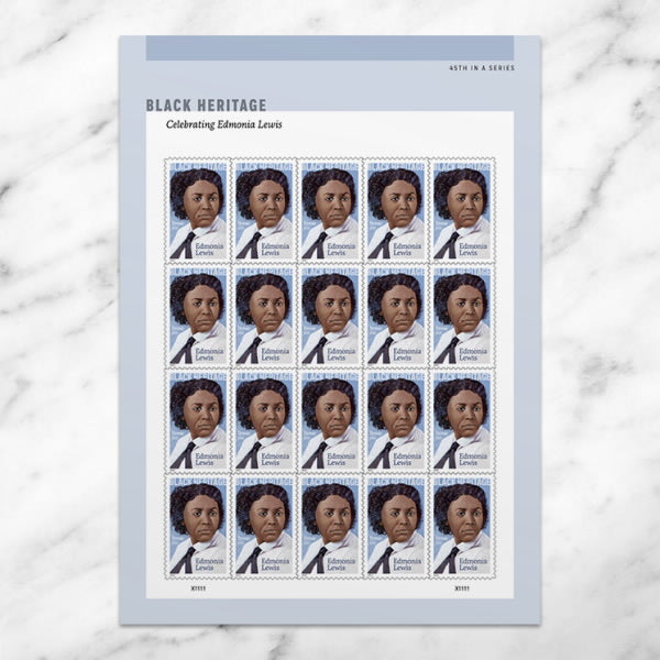 2022 Black Heritage Edmonia Lewis Forever Stamps