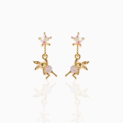 18k Gold Plated Earring Bunny Hop Earrings