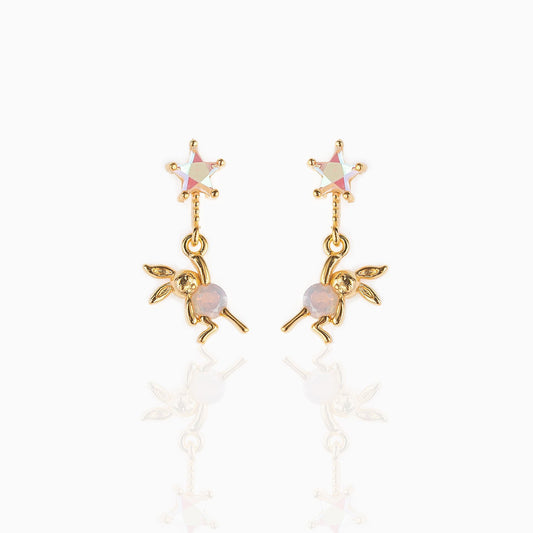 18k Gold Plated Earring Bunny Hop Earrings