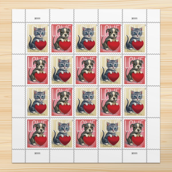 (2023) USPS Love Forever Stamps