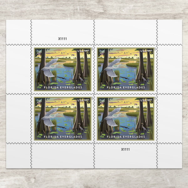 (2023) USA Florida Everglades Priority Mail Stamps