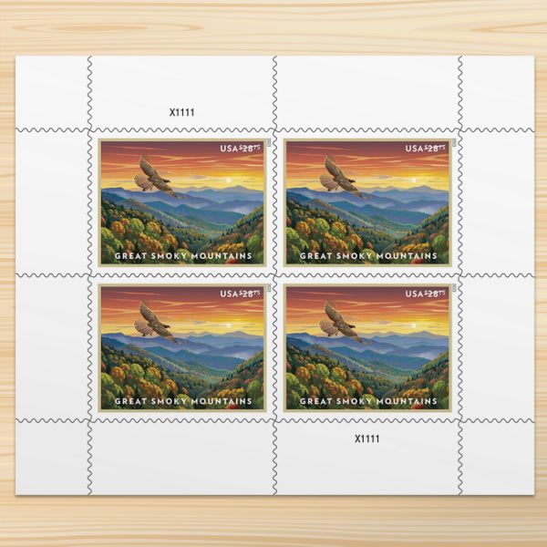 (2023) USA Great Smoky Mountains Stamps