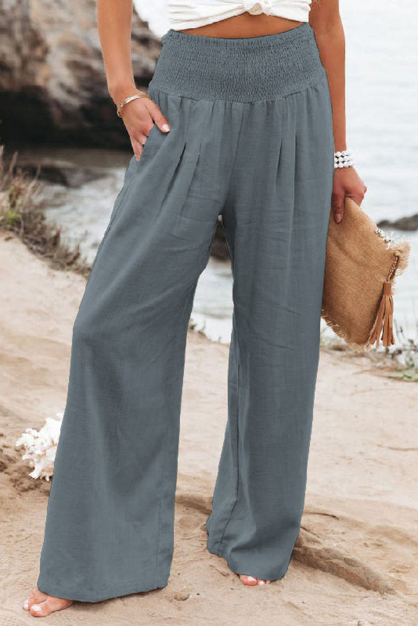 Women's Fresh Air Pocketed Smocked Pants