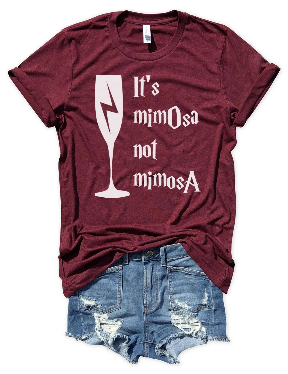 It's Mimosa Not mimosA Tee Womens T-Shirts