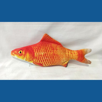 Pet Cat Favor Fish Toys Cute Shape Chewing Toy Simulation Plush Stuffed