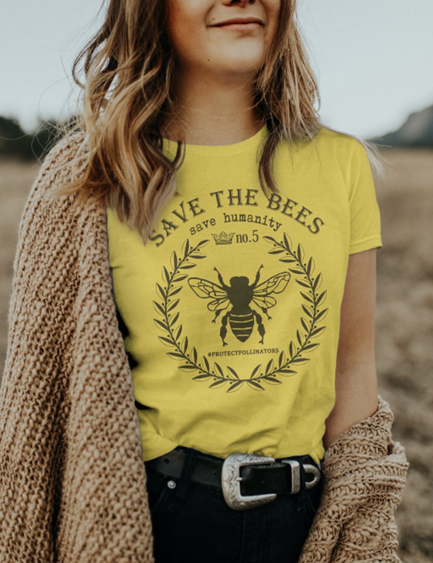 Women's T-Shirt Save The Bees Tee