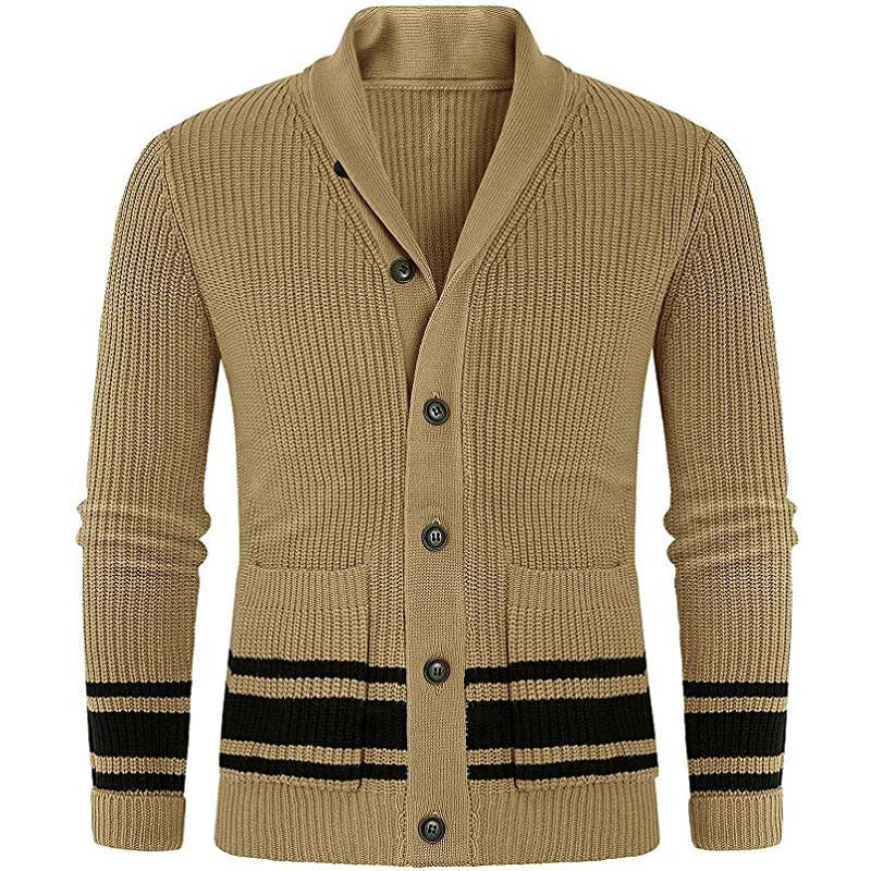 Men's Autumn Casual Knit Cardigan Jacket