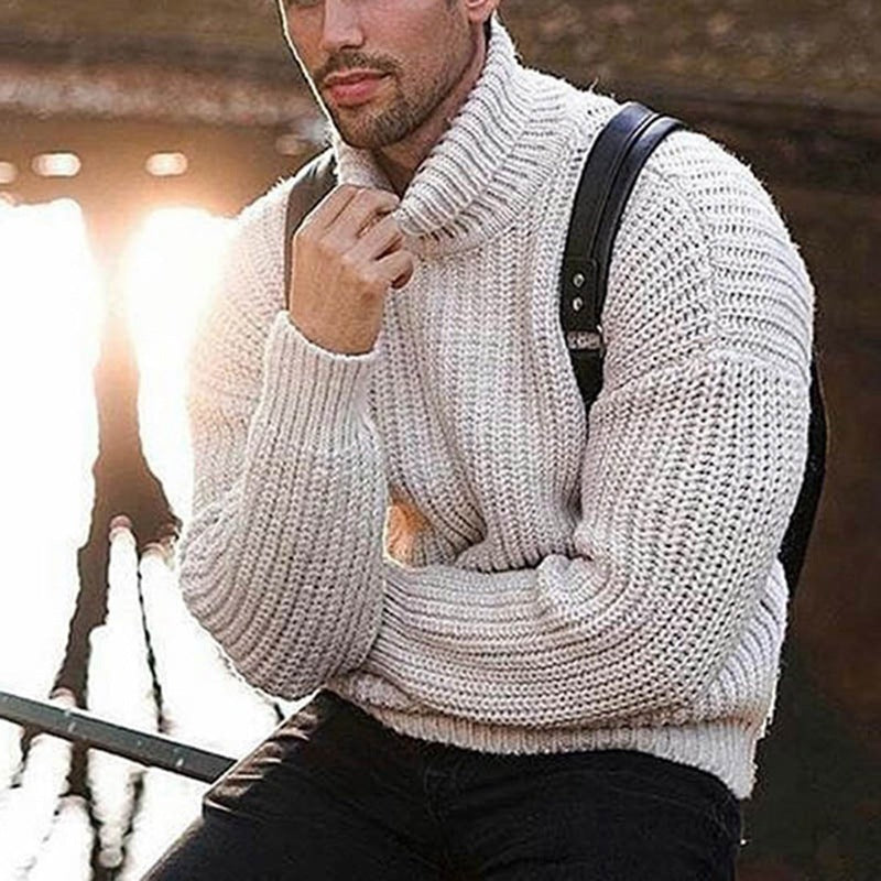 Men's Casual Turtleneck Sweater