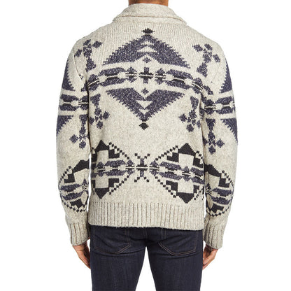 Men's Autumn Wool Button Cardigan Jacket