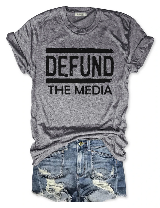 Defund The Media Women's T-Shirt