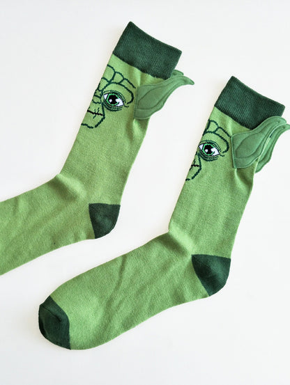 Baby Yoda Face Socks