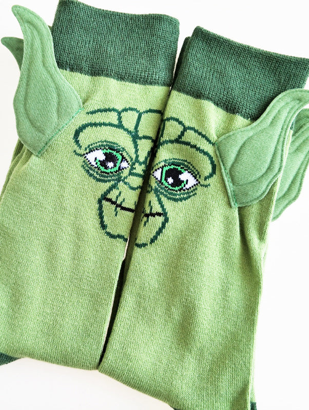 Baby Yoda Face Socks