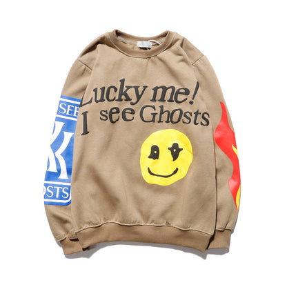 Unisex Kanye Lucky Me I See Ghosts Casual Sweatshirt