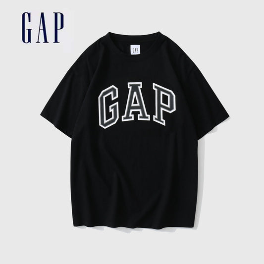 GAP Letters Print Casual Unisex T-Shirt