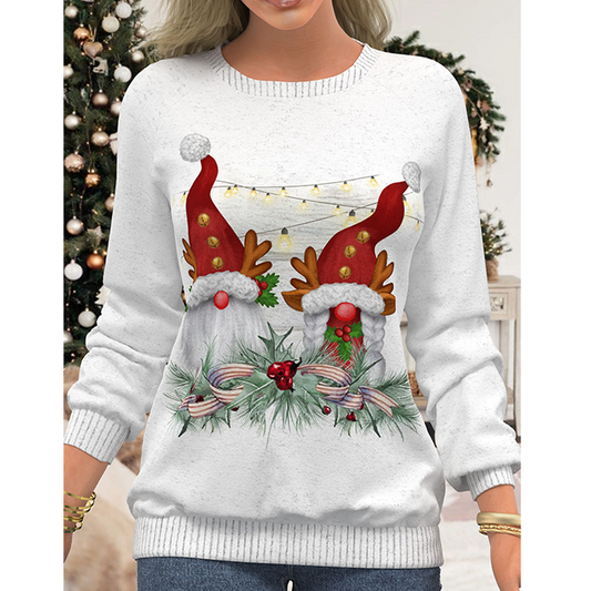 Christmas Snowman Shirt Women Sweatshirt