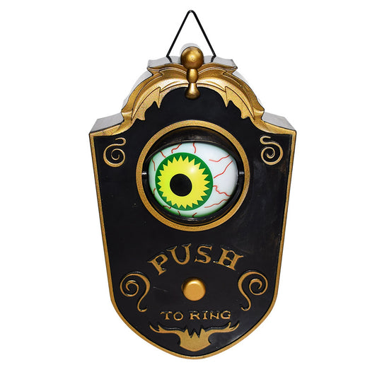 Halloween funny horror one-eyed doorbell decoration