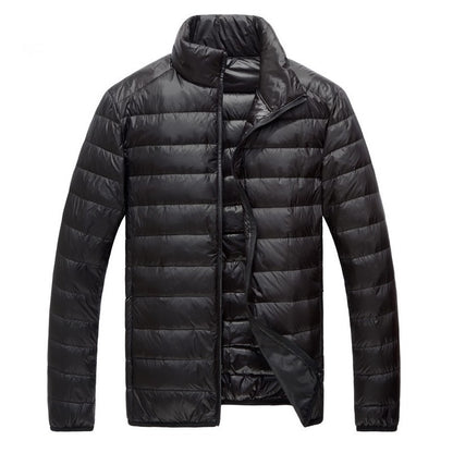 Men's Outdoor Stand Collar Warm Down Jacket