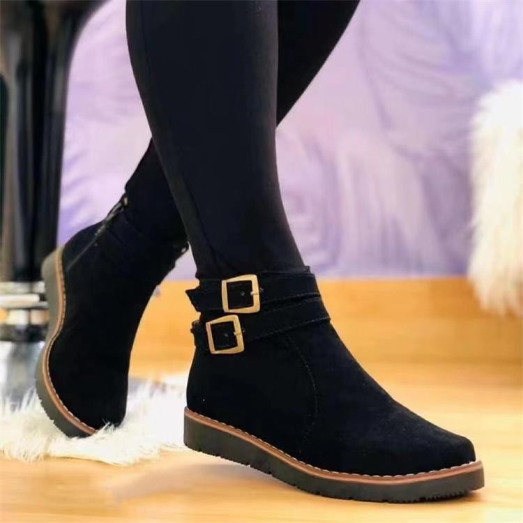 Women's Casual Flat Low Boots