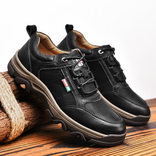 Men's Leather Sneakers Casual Shoes