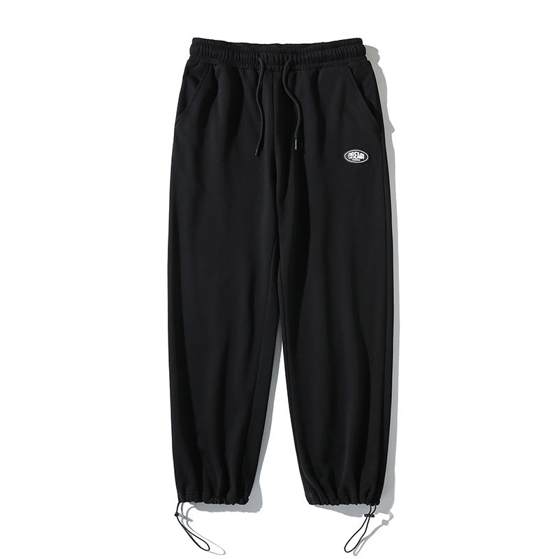 Men's Loose Sweatpants Fleece Drawstring Trousers