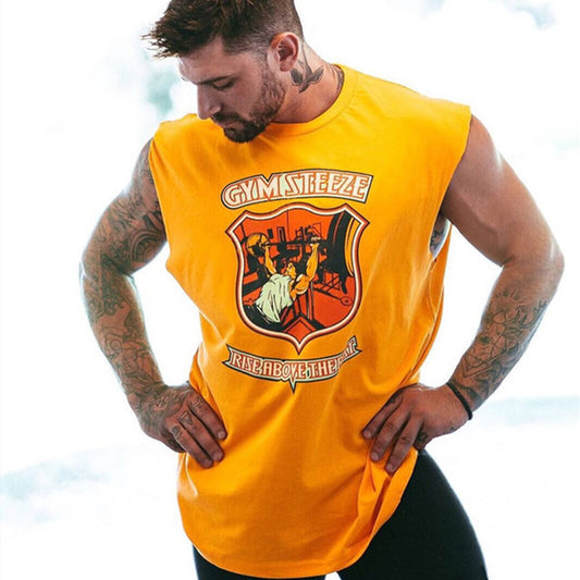 Men's Fitness Bottoming Sleeveless Vest