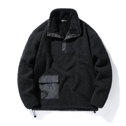 Men's Casual Plush Sweatshirt