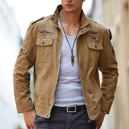 Men's Bomber Outdoor Pocket Jacket
