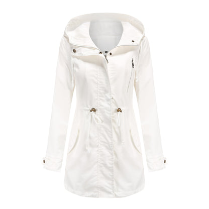 Casual Oversized Hooded Jacket For Women