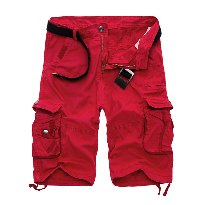 Men's Casual Pocket Cargo Shorts