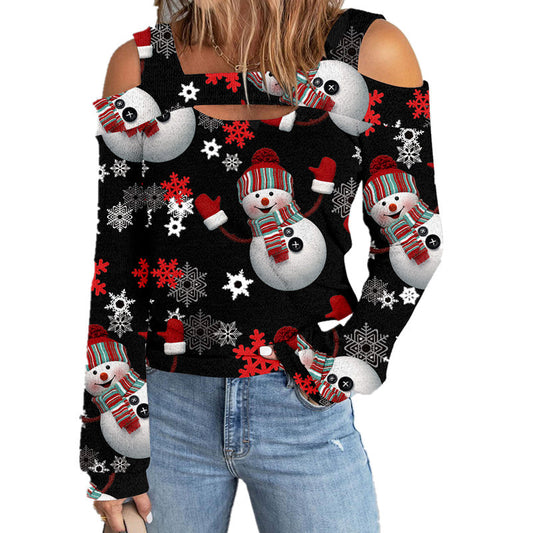 Women's Christmas Slim Fit T-Shirt