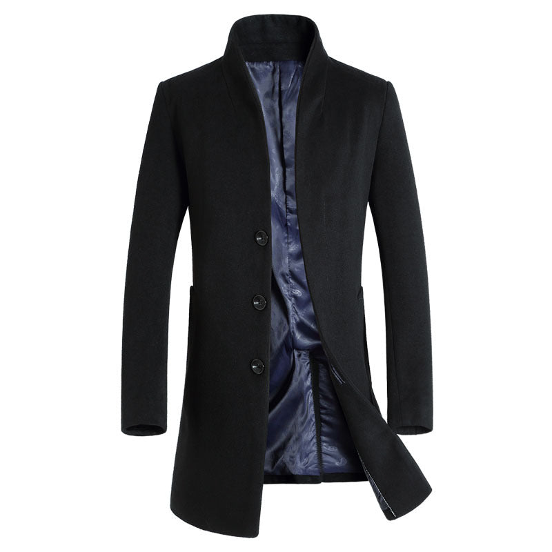 Men's Winter Warm Woolen Jacket