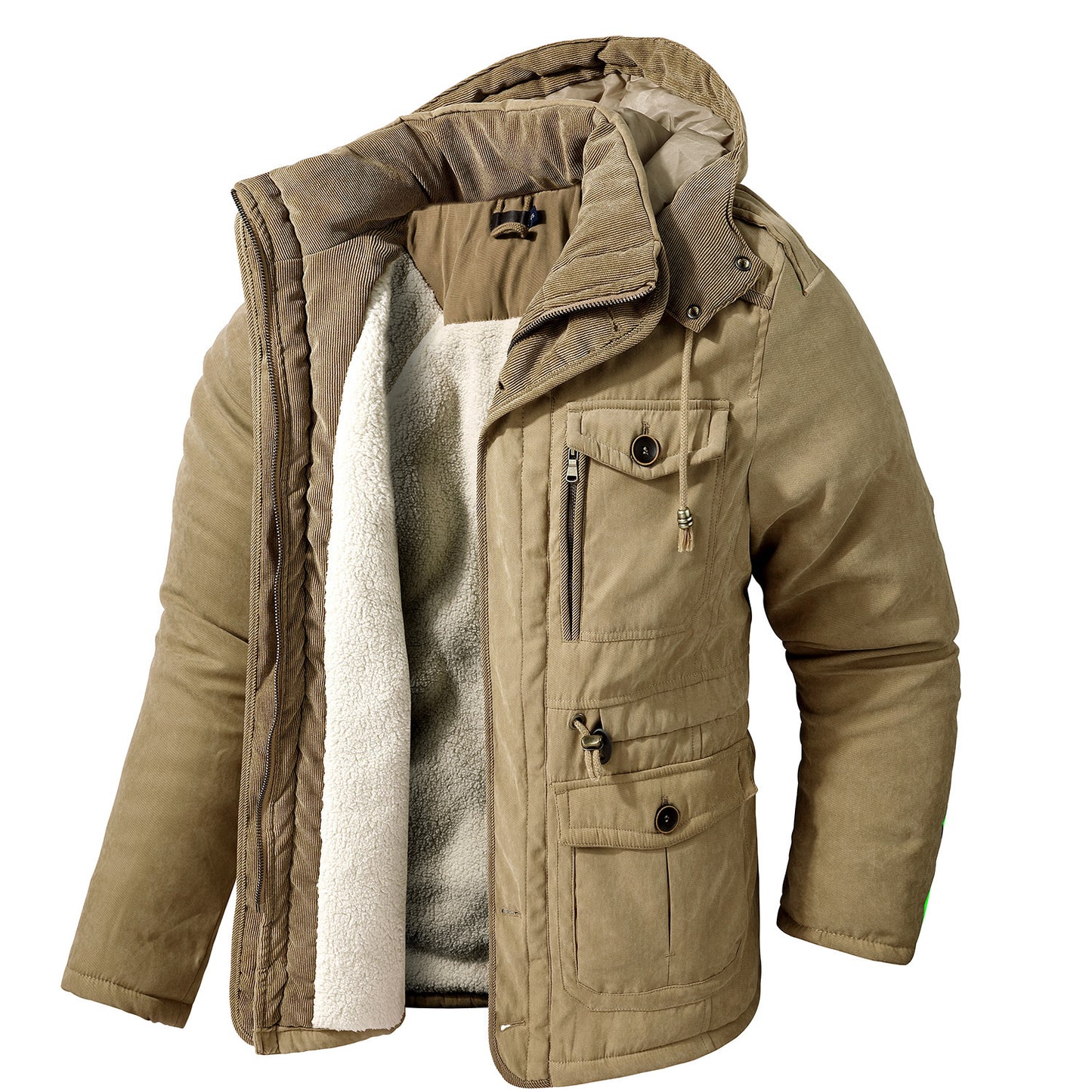 Men's Sherpa Lined Jacket All Weather Coats